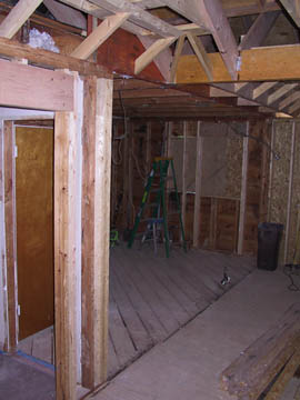 Past & future kitchen area