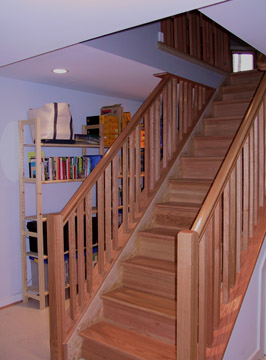 Basement stairs