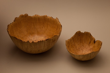 Wooden bowls - Anchorage Museum