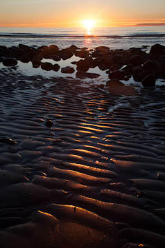 Sunset, Iceland
