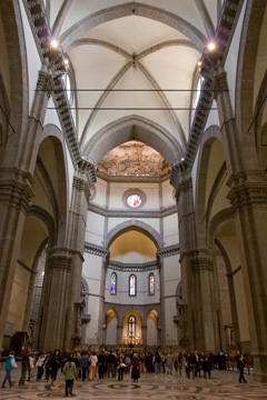 Inside the Duomo