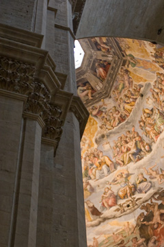 Another view up
