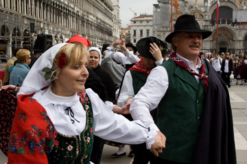 Parade in Piazza San Marco
