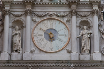 Clock in the Doge's Palace