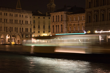 Time-lapse along the Grand Canal