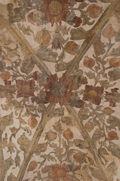 Palazzo della Ragione - portico ceiling