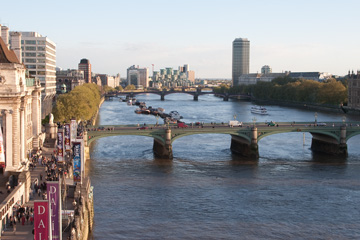 A view from the London Eye