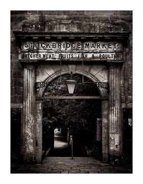 Stockbridge gate, Edinburgh