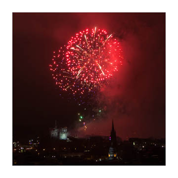 Fireworks over Edinburgh -- the 2013 Edinburgh Festival
