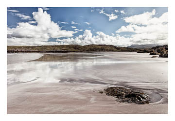 The beach on Achnahaird Bay, Scotland