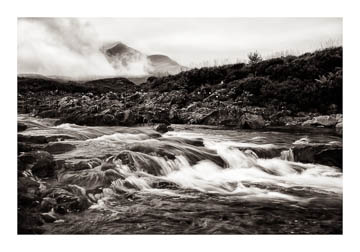 Falls at Sligachan, Isle of Skye, Scotland