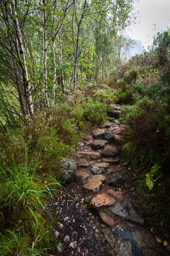 Lost Valley trail, Glencoe, Scotland